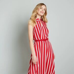 ModCloth x Collectif Posh Your Luck A-Line Dress